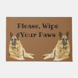 Felpudo Gandulear el perro de pastor alemán