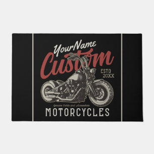 Felpudo Garaje para motociclistas Rebel Cruiser Personaliz