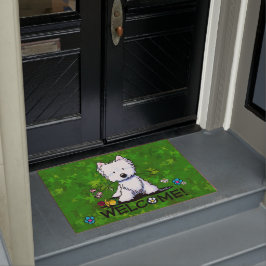 Felpudo Garden Helper Westie Doormat