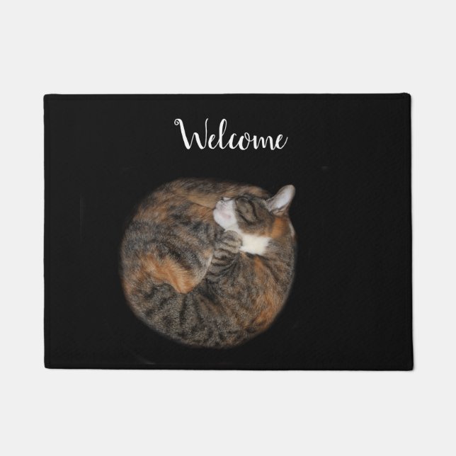 Felpudo Gatito el dormir (Anverso)