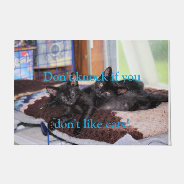 Felpudo Gatitos Doormat (Anverso)