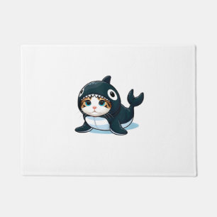 Felpudo Gato con traje de orca Top de tanque