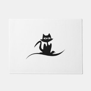 Felpudo Gato de Halloween
