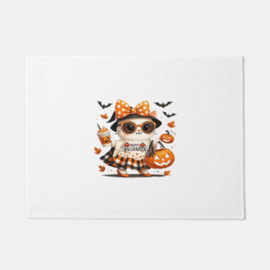 Felpudo Gato de Halloween lindo � Gatito bruja Kawaii con 