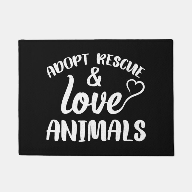 Felpudo Gato de perro (Anverso)