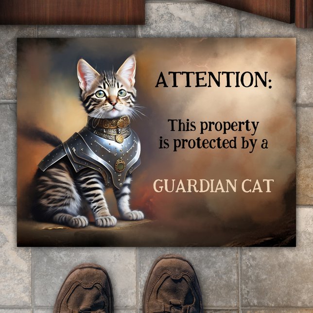 Felpudo Gato divertido de The Guardian (Subido por el creador)