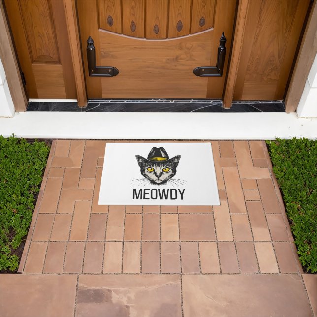 Felpudo Gato Divertido Miau (Exterior)