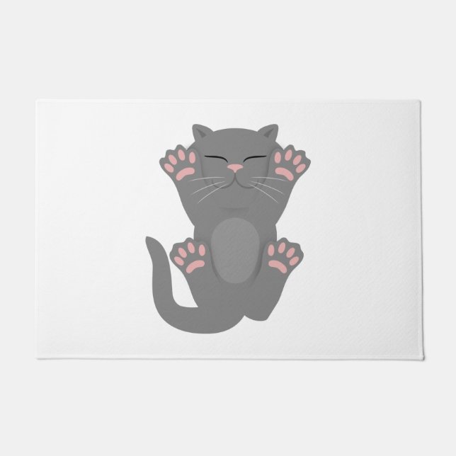 Felpudo Gato durmiendo (Anverso)