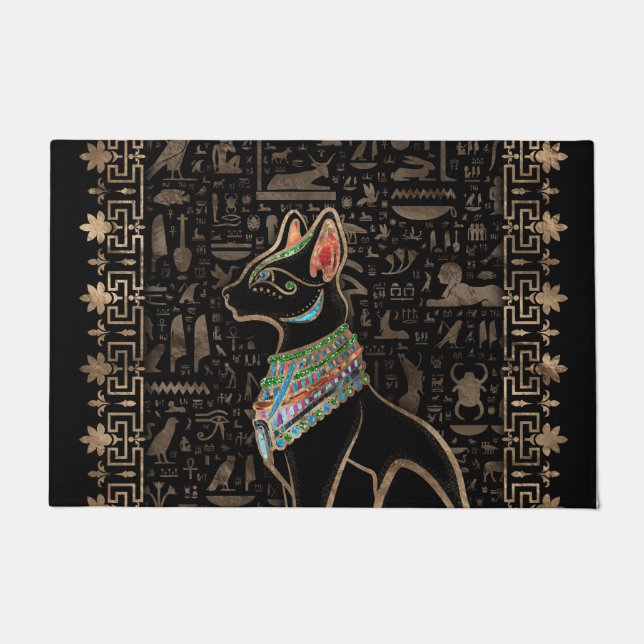Felpudo Gato egipcio - Bastet (Anverso)