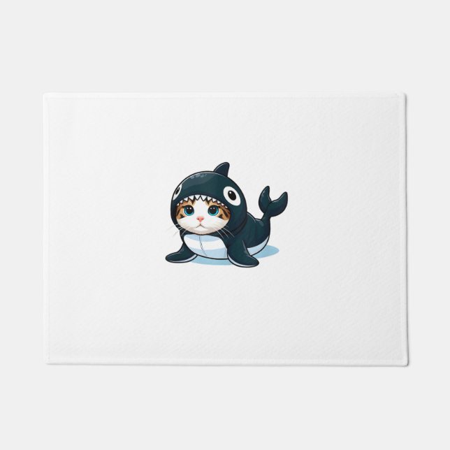 Felpudo Gato en estufa de orca (Anverso)