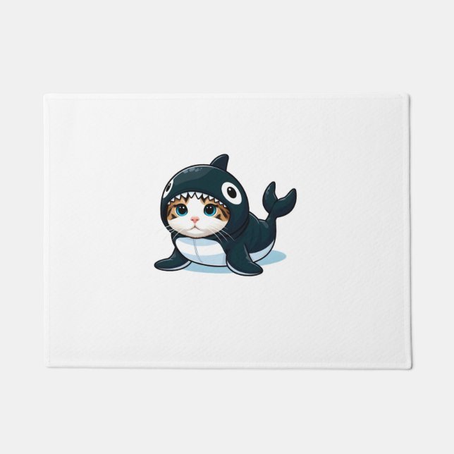 Felpudo Gato en estufa de orca (Anverso)