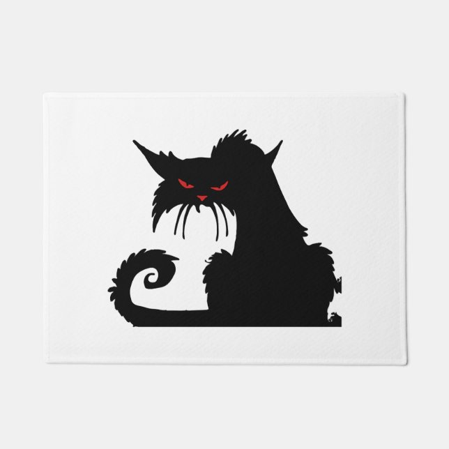 Felpudo Gato gruñón    (Anverso)
