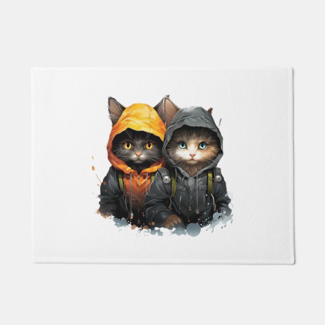 Felpudo gato kitten (Anverso)