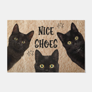 Felpudo Gato Lover Doormat, Gato Bienvenida Mat, Gracioso