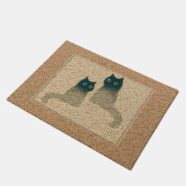 Felpudo Gato Minimalista