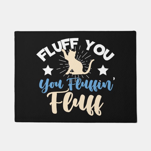 Felpudo gatos fluidos (Anverso)