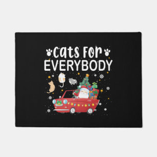 Felpudo Gatos Para Todos Navidades