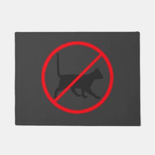 Felpudo Gatos prohibidos