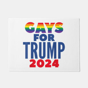 Felpudo Gays para las elecciones de Trump 2024