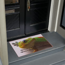 Gecko Lizard Door Mat