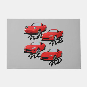 Felpudo Generaciones de Miata