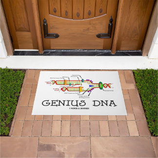 Felpudo Genius DNA Humor de biología molecular