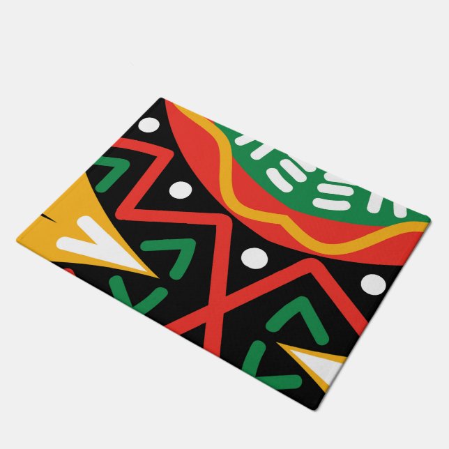 Felpudo Geografía del mes de la historia negra (Angular)