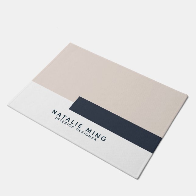 Felpudo Geométrico moderno mínimo (Angular)