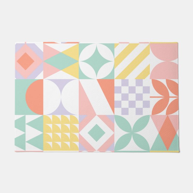 Felpudo geométrico nº 32 (Anverso)