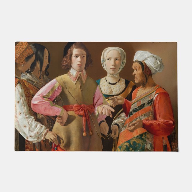 Felpudo Georges de la Tour - The Fortune Teller (Anverso)