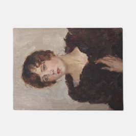 Felpudo Gertie en un catre de pieles (por Isaac Israels)