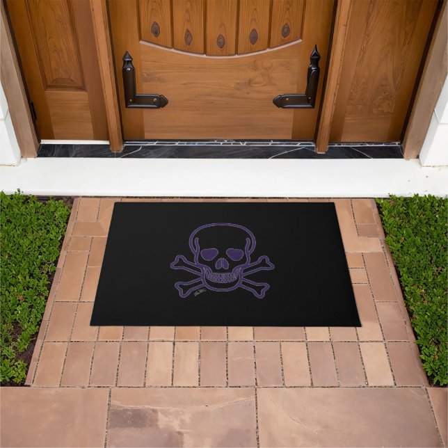 Felpudo Ghost Skull doormat (Exterior)