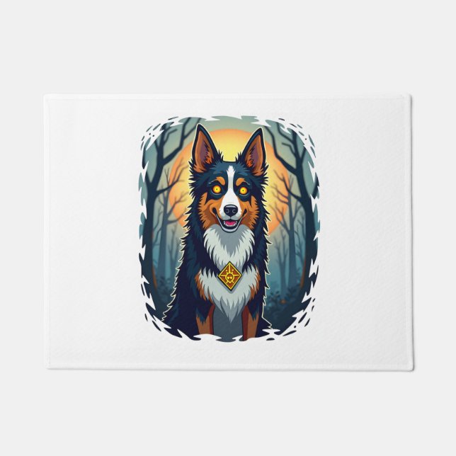 Felpudo Ghoul Greyhound Dash (Anverso)
