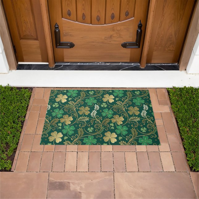 Felpudo Gilded Clover Flourish (Exterior)