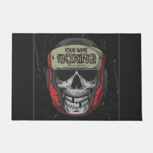 Felpudo Gimnasio de Boxer Fight Club Skeleton Boxing Perso