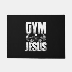 Felpudo Gimnasio de entrenamiento religioso y alfacción d