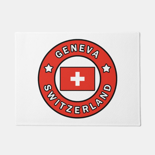 Felpudo Ginebra Suiza (Anverso)