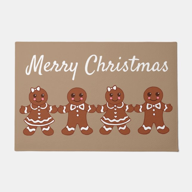 Felpudo Gingerbread Cookies Doormat (Anverso)