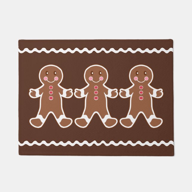 Felpudo Gingerbread Cookies Doormat (Anverso)