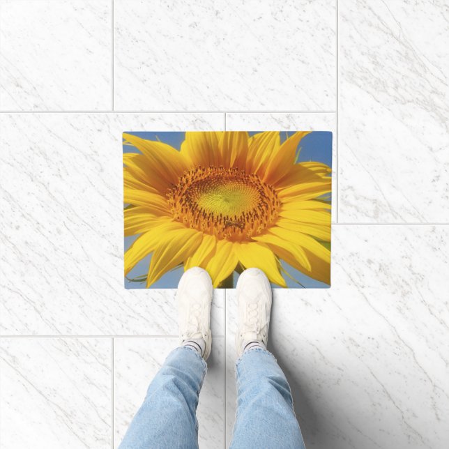 Felpudo Girasol amarillo (Interior)