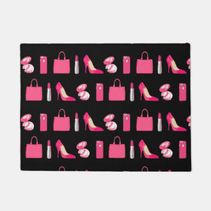 Felpudo Girona cosas negro doormat