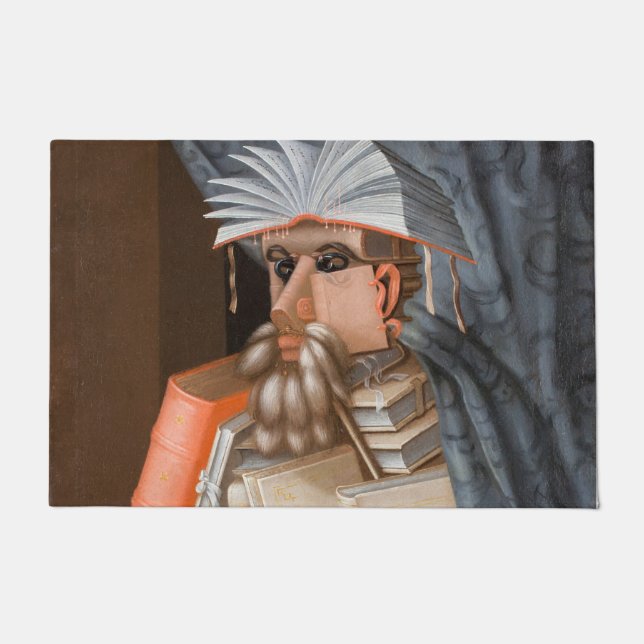 Felpudo Giuseppe Arcimboldo - La bibliotecaria (Anverso)