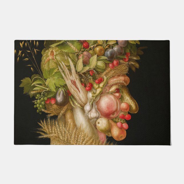 Felpudo Giuseppe Arcimboldo - Verano (Anverso)