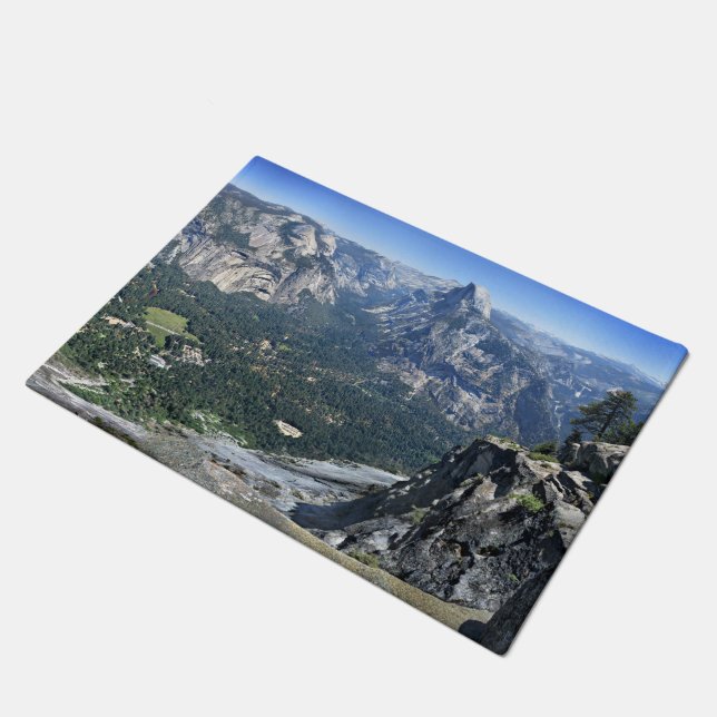 Felpudo Glaciar Point Panorama - Valle Yosemite (Angular)
