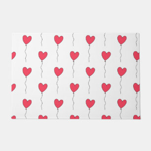 Felpudo Globos de Corazón