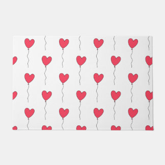 Felpudo Globos de Corazón