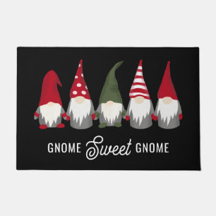Felpudo Gnome Sweet Gnome Funny Navidades