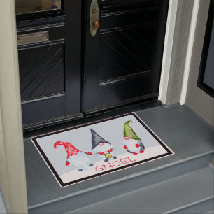 Felpudo Gnomos Navideños Caprichosos