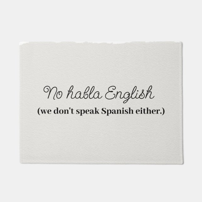 Felpudo Go away funny doormat  (Anverso)