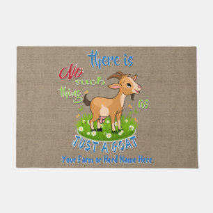 Felpudo GOAT   Nada de eso como SIMPLEMENTE una cabra GetY